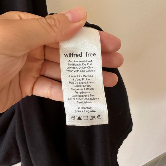 Tiny Dress Black S Wilfred Free - Picture 4 of 6